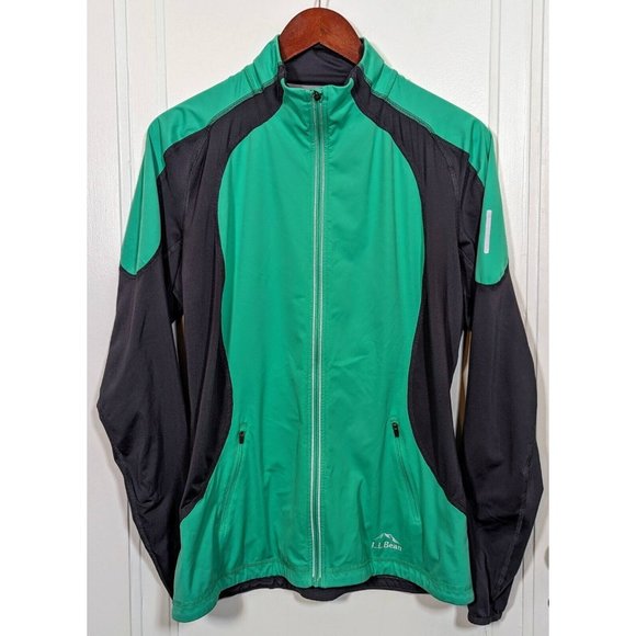 L.L. Bean Jackets & Coats Ll Bean Womens Medium Green Black